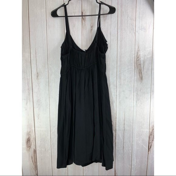 NWT TORRID Black Ruffle Bust Skater Dress - Picture 3 of 7